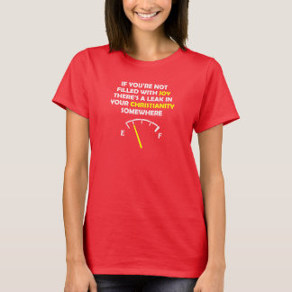 T-shirt Citations Chrétiennes Remplies de Joie