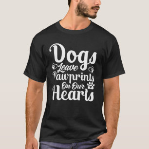 T-shirt Citations D'Amoureux Des Chiens - Chiens Laissent