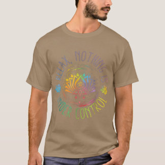 T-shirt Citations de Bouddha Rela Rien n'est sous contrôle