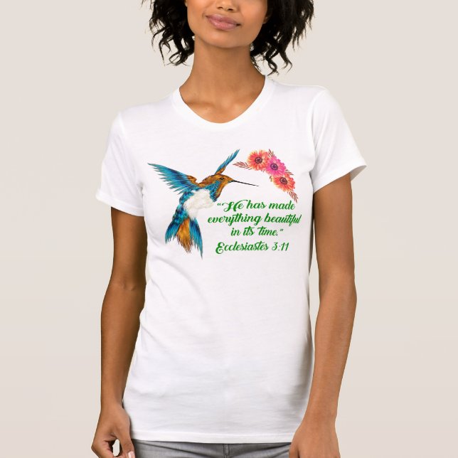 T-shirt Citations de colibri (Devant)