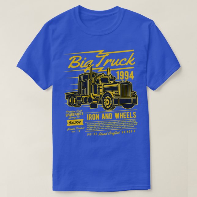 T-shirt Citations de conducteur de camion de camion de gro (Design devant)
