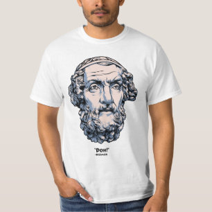 T-shirt Citations de Grec - Homer