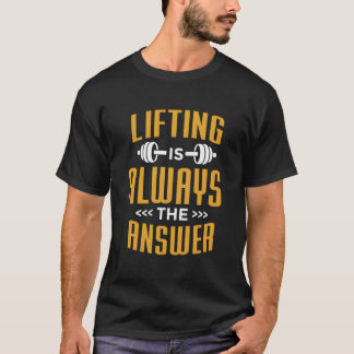 T-shirt Citations de gym Entraînement Fitness Gym Bodybuil