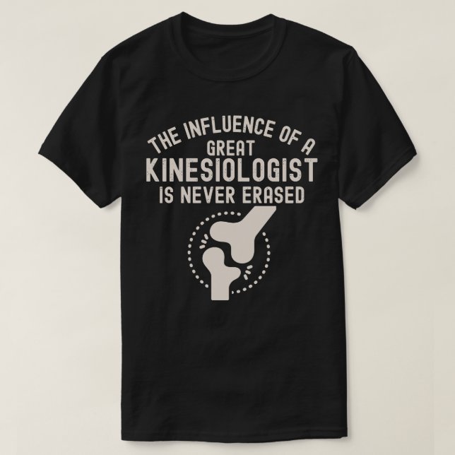 T-shirt Citations de kinésiologie, kinésiologie Major2 (Design devant)