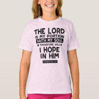 Citations de Lamentations 3:24 L'Éternel est ma Pa