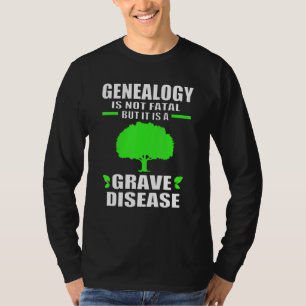 T-shirt Citations De L'Arbre Familial Généalogiste Pour Le