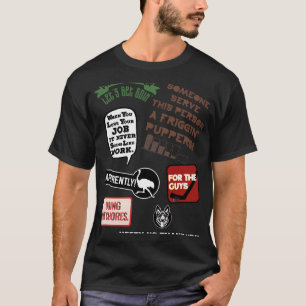 T-shirt Citations de Letterkenny Pastor Glen