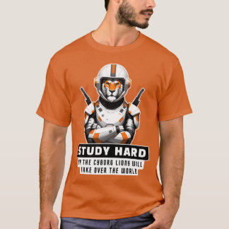 T-shirt Citations de lion animal cyborg famille