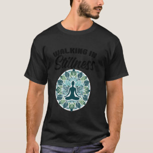 T-shirt Citations de méditation en marchant Amoureux de yo