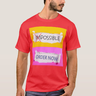 T-shirt Citations de motivation Ami possible