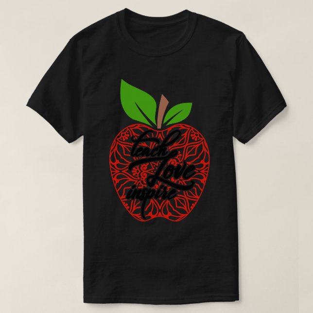 T-shirt Citations de pomme de fruits (Design devant)