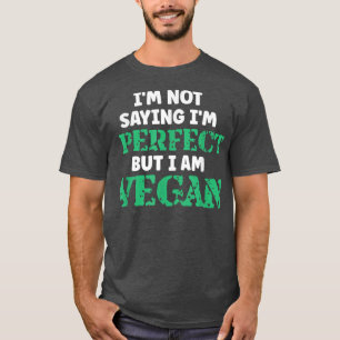 T-shirt Citations d'Humour végétal Végétarien à base Plant