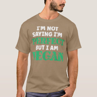 T-shirt Citations d'Humour végétal Végétarien à base Plant
