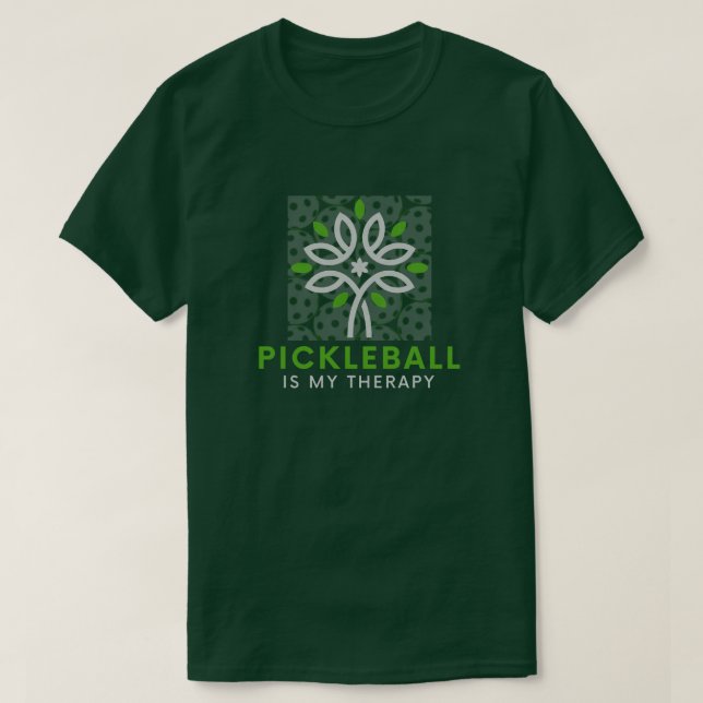 T-shirt Citations Drôle Club Pickleball Est Mon Motif Thér (Design devant)