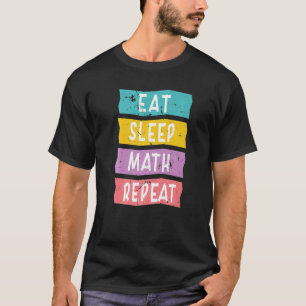 T-shirt Citations drôles pour professeur de mathématiques