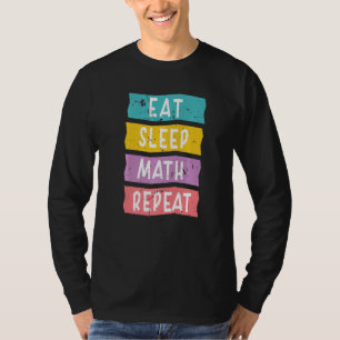 T-shirt Citations drôles pour professeur de mathématiques 