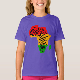 T-shirt Citations du Mois de l'Histoire des Noirs - JE SUI
