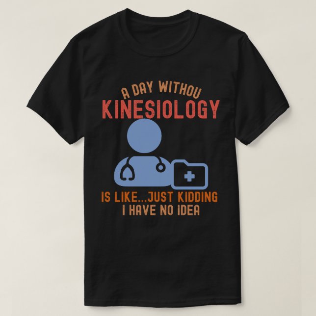 T-shirt Citations Kinesiologiste_Kinesiology (Design devant)
