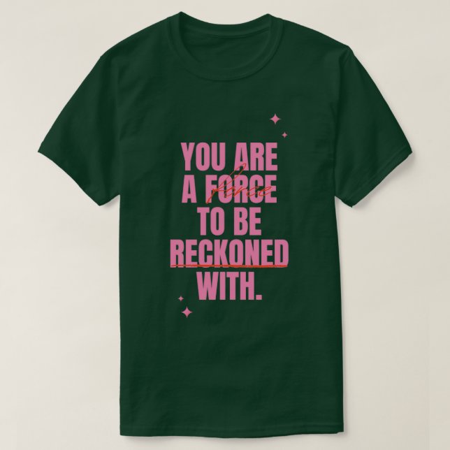 T-shirt Citations motivationnelles Vie Changement 36 (Design devant)