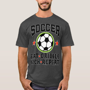 T-shirt Citer Consommer Dribble Kick Repeat