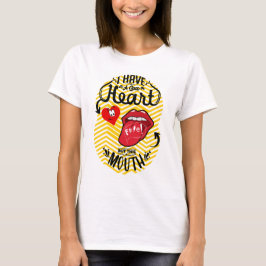 T-SHIRT CITES SARCASM