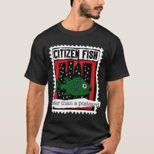 T-shirt Citizen Fish Plus Large Qu'une Carte Postale