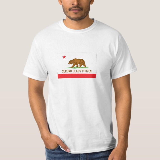 T-shirt Citoyen de deuxième classe (Devant)