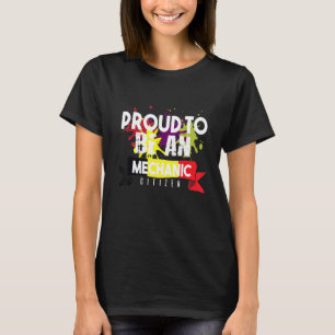 T-shirt Citoyen fier mécanicien Profession carrière travai