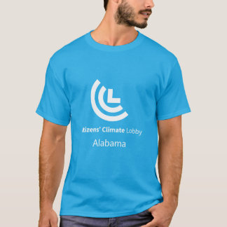 T-shirt Citoyens Lobby Climat Alabama front&back