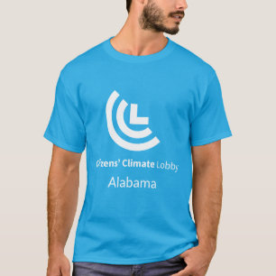 T-shirt Citoyens Lobby Climat Alabama front&back