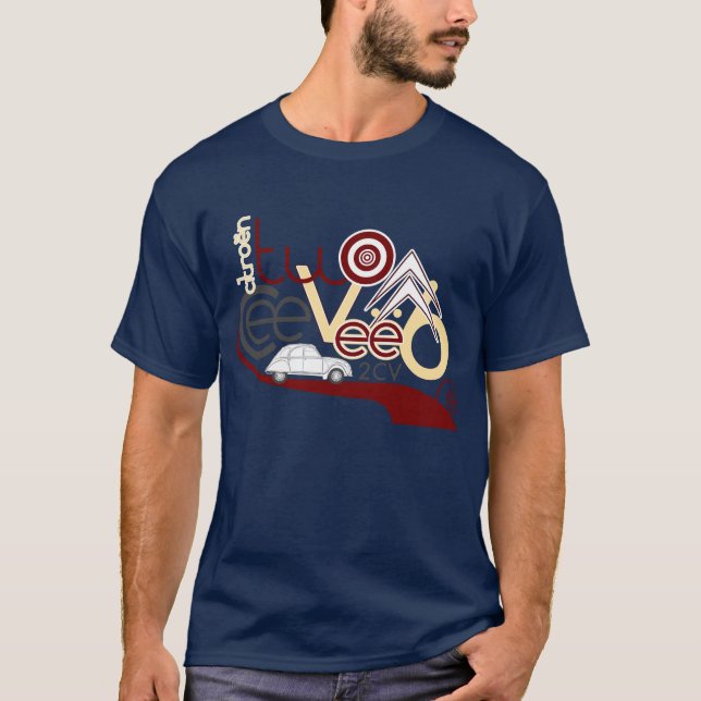 T-shirt Citroen 2CV (Devant)