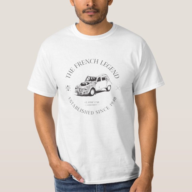 T-SHIRT CITROEN 2CV (Devant)