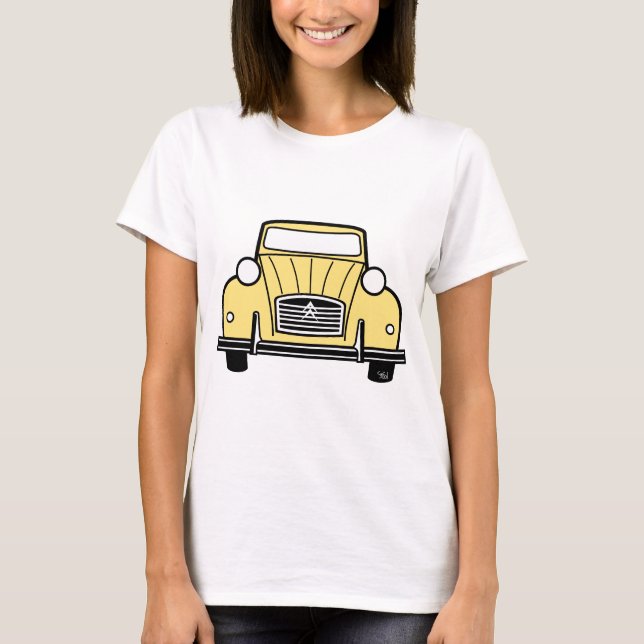 T-shirt Citroen 2CV (Devant)