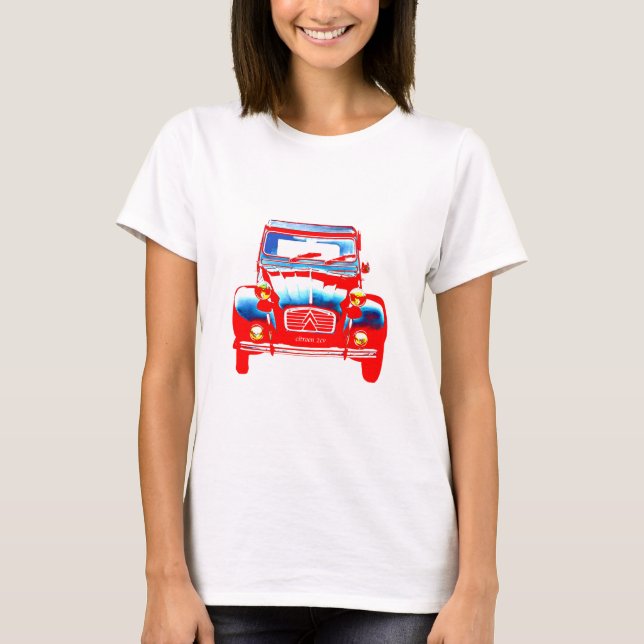 T-shirt Citroen 2CV 2 (Devant)