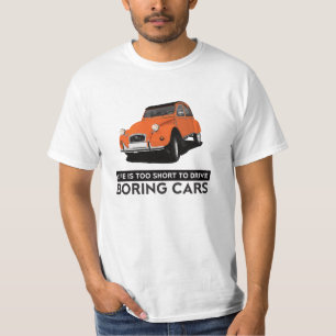 T-shirt Citroën 2CV - La vie est trop courte