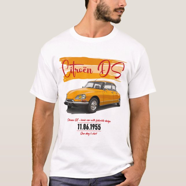 T-Shirt Citroën DS (Devant)