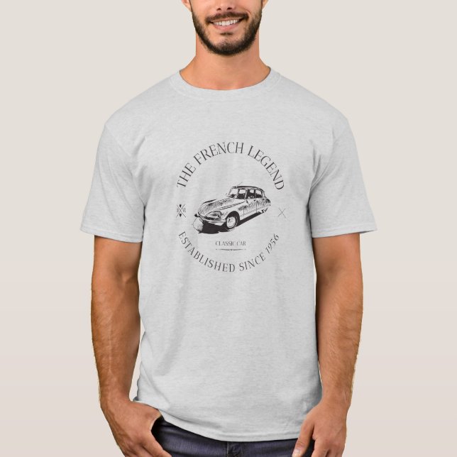 T-SHIRT CITROEN DS (Devant)