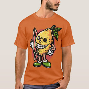 T-shirt citron d'été