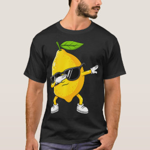 T-shirt Citron qui fait le dab avec des lunettes de soleil