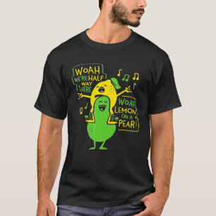 T-shirt Citron Sur Une Oreille
