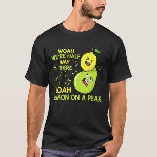 T-shirt Citron Sur Une Poire Drôle Paroles Mal Entendues P