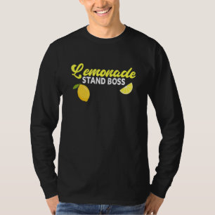 T-shirt Citronade Stand Boss Citron Jus Fruit