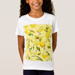 T-Shirt citrons aquarelle 15