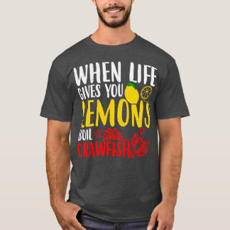 T-shirt Citrons Crawfish Homard d'eau douce Tee