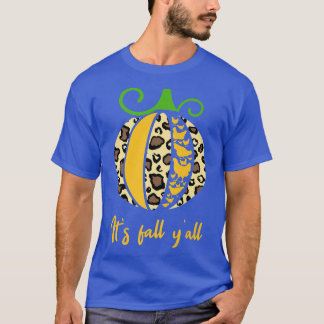 T-shirt Citrouille Automne Feuilles Automne Saison Automne