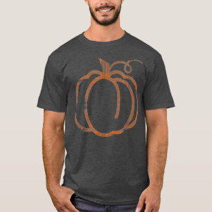 T-shirt Citrouille automne mignon Thanksgiving automne Buf