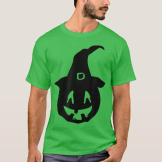 T-shirt Citrouille Carving Jack-o'-lantern Witch Casquette