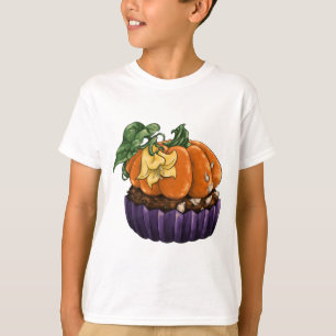 T-shirt Citrouille Cupcake