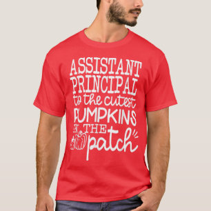 T-shirt Citrouille Cutest Dans Le Fa Principal De L'Assist