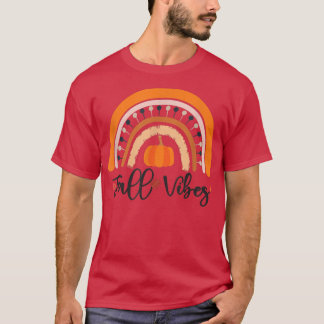 T-shirt Citrouille d'automne Rainbow Graphics